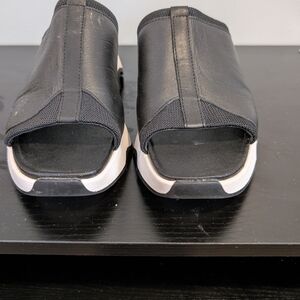 Sorel Black Slide Sandals